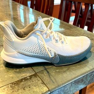 Nike Kobe Mamba Fury white wolf grey size 9 mens basketball shoes